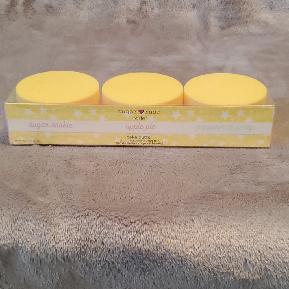 Sugar rush by tarte 3 pieces body butter set